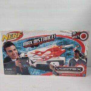 Nerf Vortex Revonix360 Blaster With 30 XLR Discs NIB